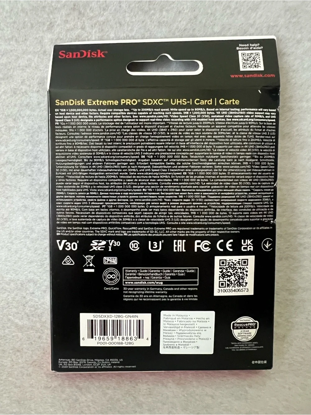 Vivitar Photo/Video Backpack SanDisk Extreme Pro Tiffen Filters Sealed Brand New